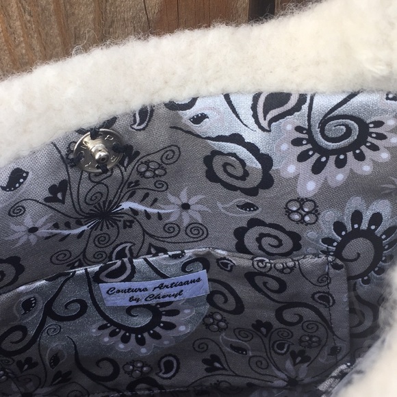 Handmade Beautiful party Felted Purse NWT - Picture 3 of 3